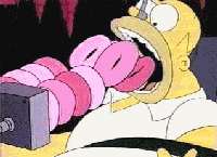 homer donut machine.gif